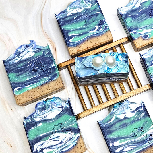 Island Dreams Artisan Soap - Stormy Sea Pearl