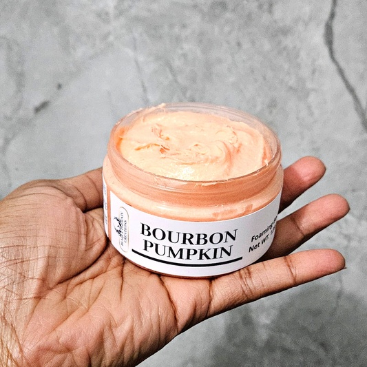 Bourbon Pumpkin Foaming Sugar Scrub