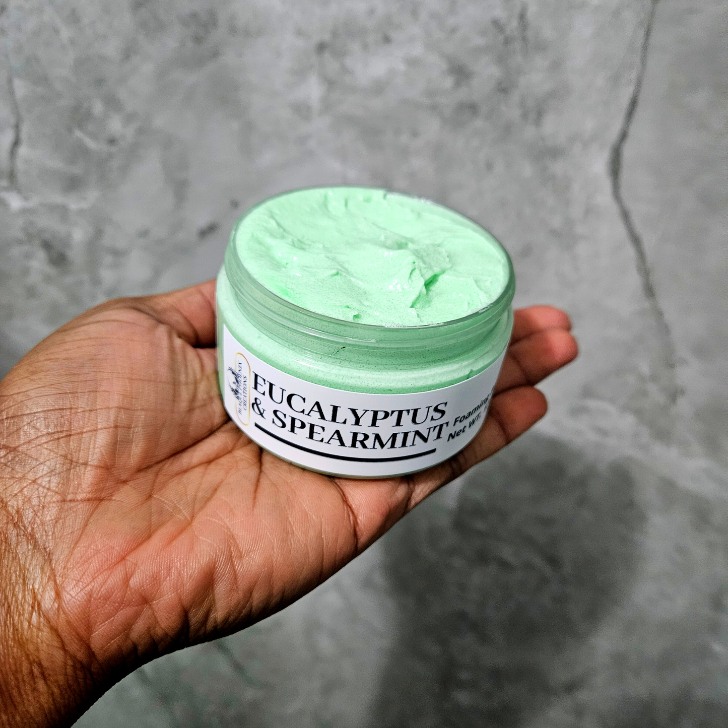 Eucalyptus & Spearmint Foaming Sugar Scrub