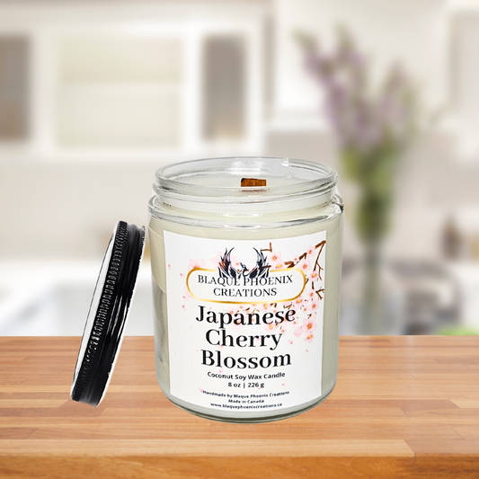 Japanese Cherry Blossom Candle