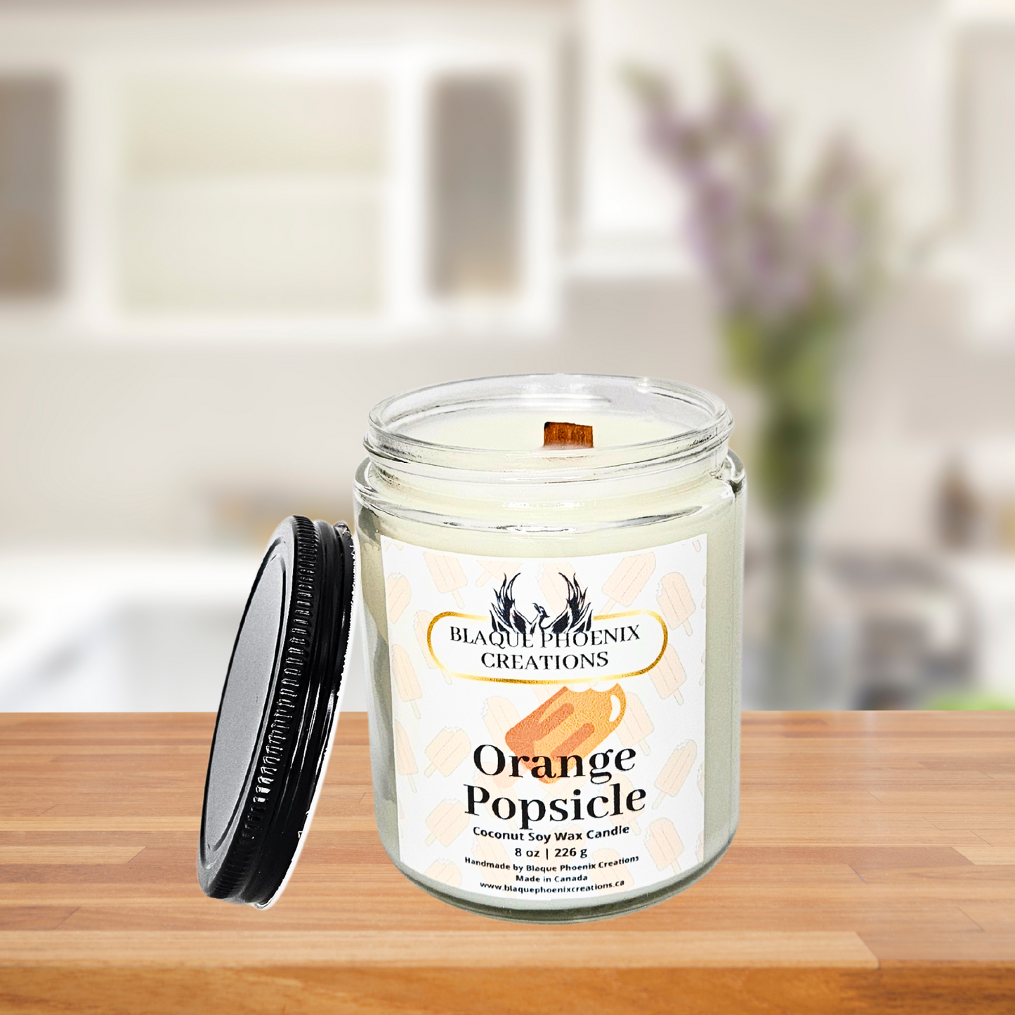 Orange Popsicle Candle