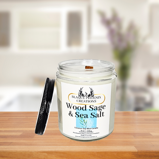 Wood Sage & Sea Salt Candle