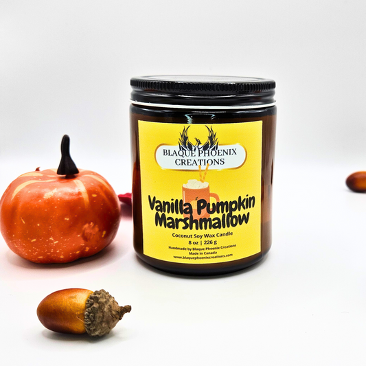 Vanilla Pumpkin Marshmallow Candle