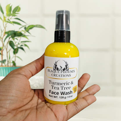 Turmeric & Tea Tree With Oil Face Wash